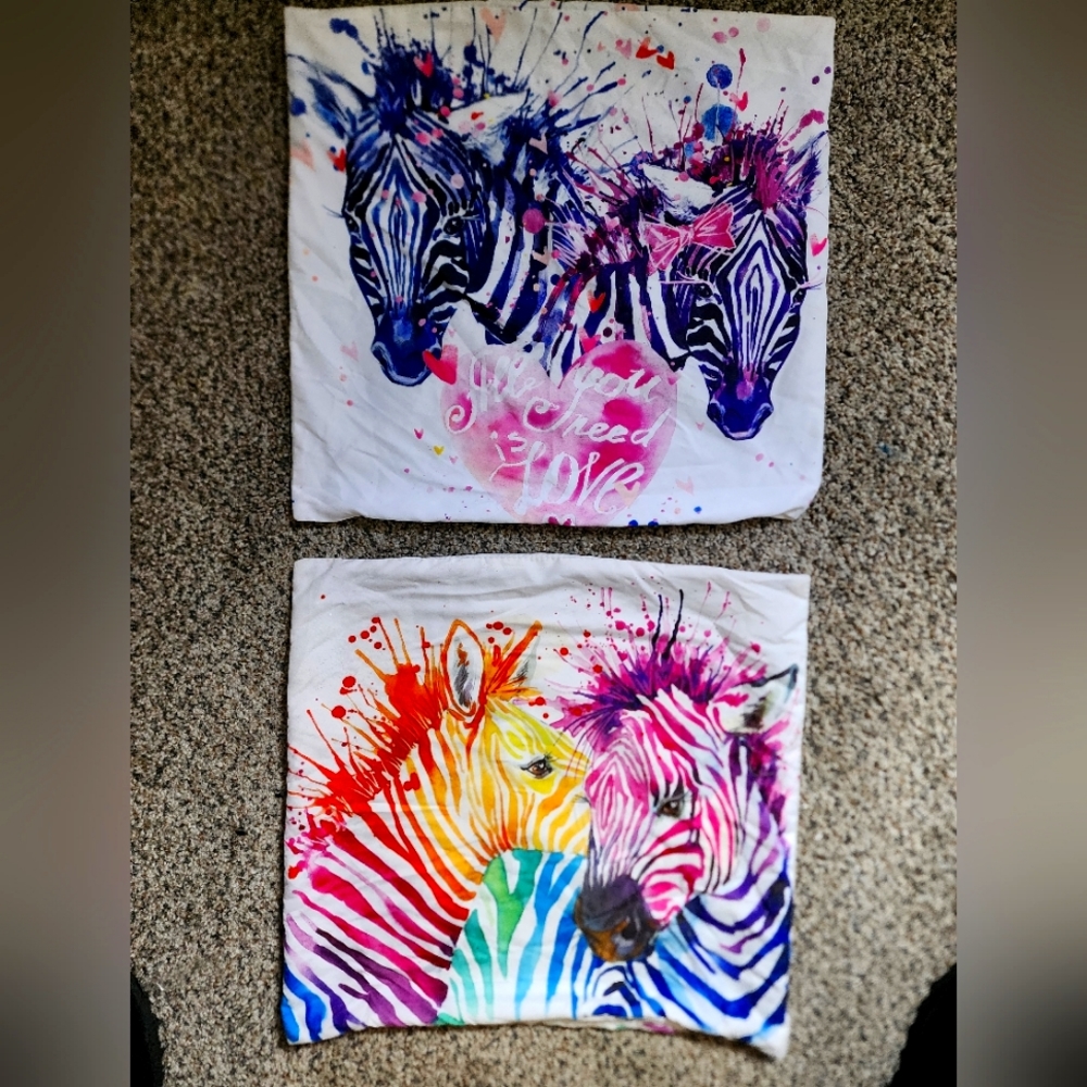 Zebra Pillow cases